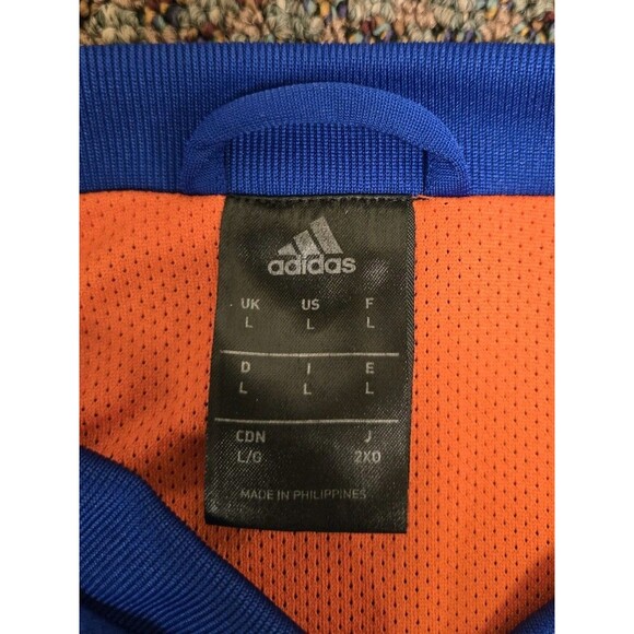 Adidas New York Knicks Warm Up Jacket Blue 2016 (Men's L) - Picture 9 of 16
